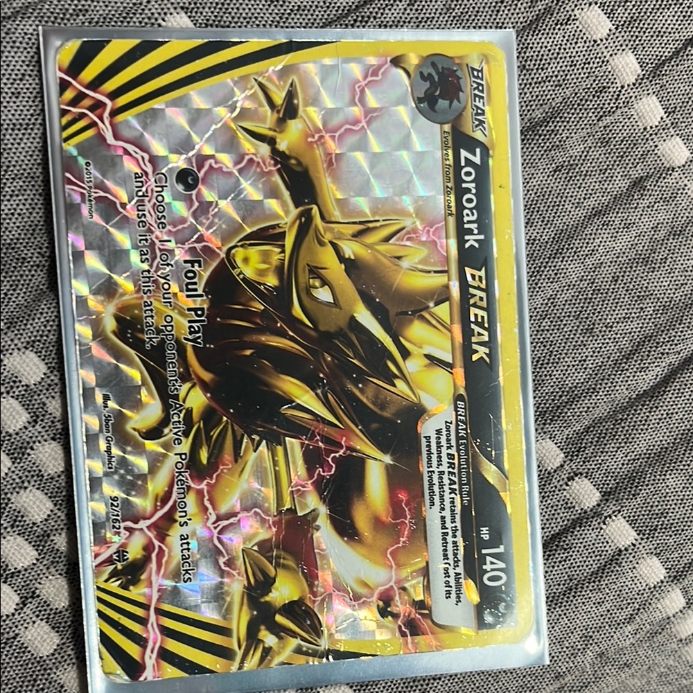 Zoroark BREAK Pokémon Card